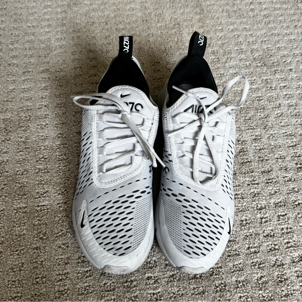 Nike Air Max 270 White with Black Details
